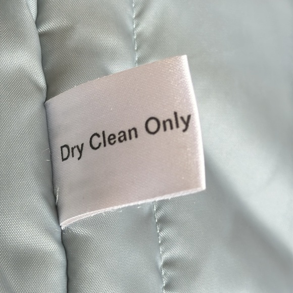 Gallery gorgeous vintage sea foam green winter coat, size M - Picture 15 of 15